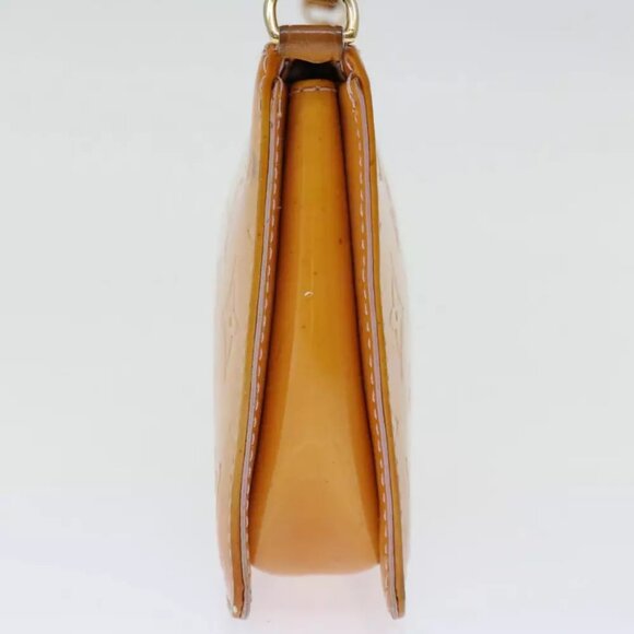 LOUIS VUITTON Vernis Lexington Pouch Marshmallow Pink M91057 LV Auth th4673 - Picture 4 of 16